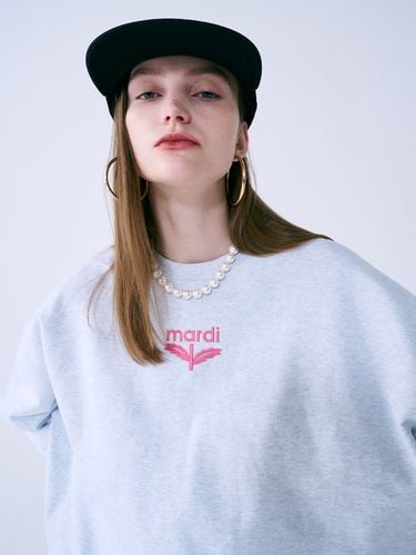 Small Bloom Embroidered Sweatshirt - MARDI MERCREDI - Modalova