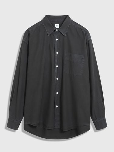 High Density Cotton Shirt - Black - 86d - Modalova