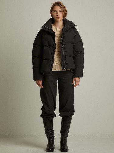 Quilted Down Jumper_Black - LARGO - Modalova