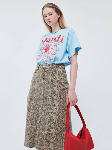 Flower T-shirt - Sky Red - MARDI MERCREDI - Modalova