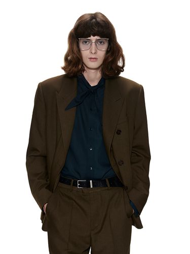 Refined Double Jacket_Brown - Theballon MEN - Modalova