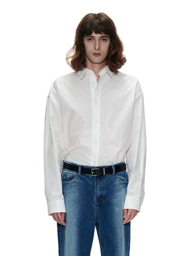 Mens Coating Shirt_White - Theballon MEN - Modalova