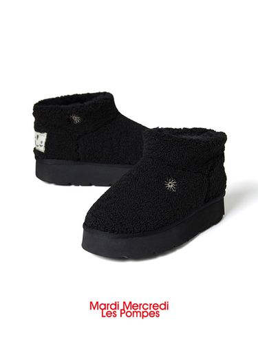 Boucle Ugg Boots_Black - MARDI MERCREDI LESPOMPES - Modalova