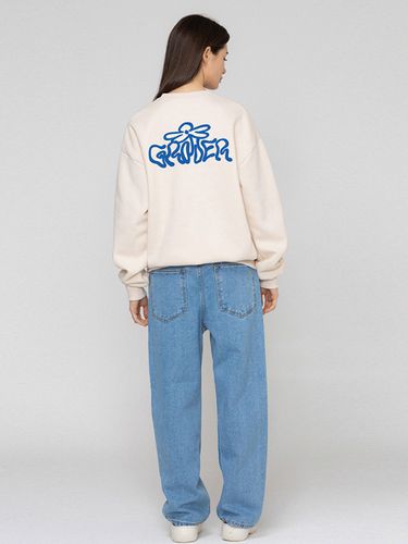 Wave Logo Flower Sweatshirt - GRAVER - Modalova