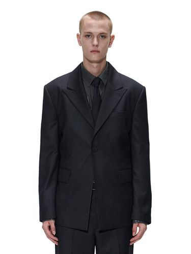 Mens Single Tailored Jacket_Charcoal - Theballon MEN - Modalova