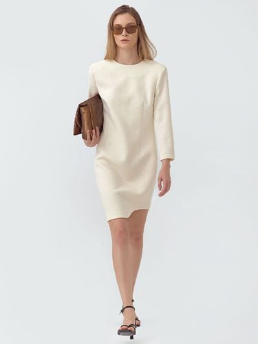 Tweed Wave Dress - MAGJAY - Modalova