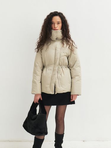 RTW Collar Double Puffer Down Jacket_2 Colors - MOHAN - Modalova