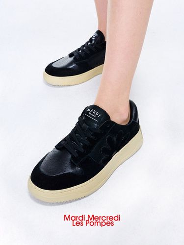 Pur Leather Sneakers_Black - MARDI MERCREDI LESPOMPES - Modalova