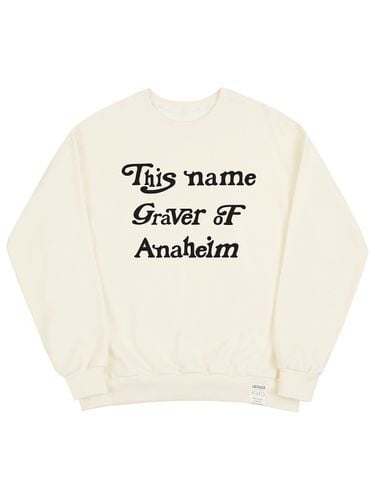 Cursive Letter Sweatshirt - GRAVER - Modalova