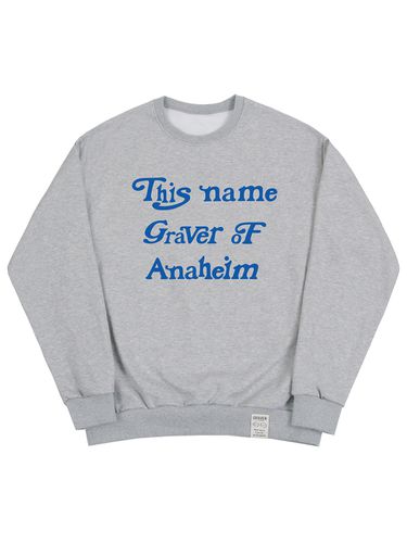 Cursive Letter Sweatshirt - GRAVER - Modalova