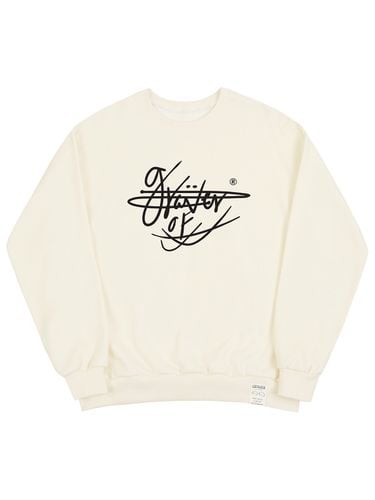 Big Letter Sign Sweatshirt - GRAVER - Modalova