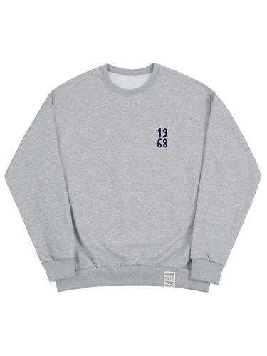 Square Logo Sweatshirt - Gray - GRAVER - Modalova