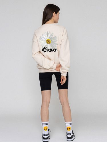 Back Daisy Flower Sweatshirt - GRAVER - Modalova