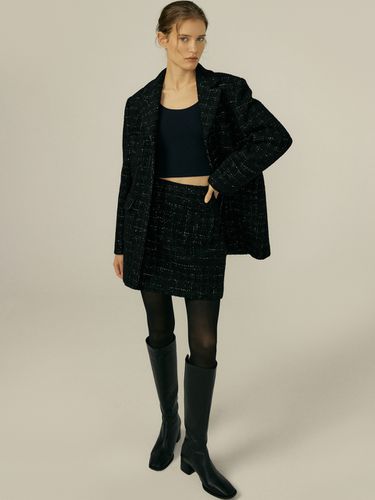 Tweed Half Coat_2 Color - octette - Modalova