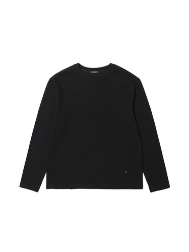 Basic Crewneck T-Shirt _ Black - ADHOC - Modalova