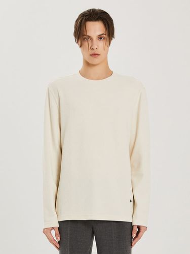 Basic Crewneck T-Shirt _ Off White - ADHOC - Modalova