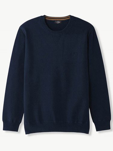 Embroidery Basic Fit Knit Sweater - STCO - Modalova