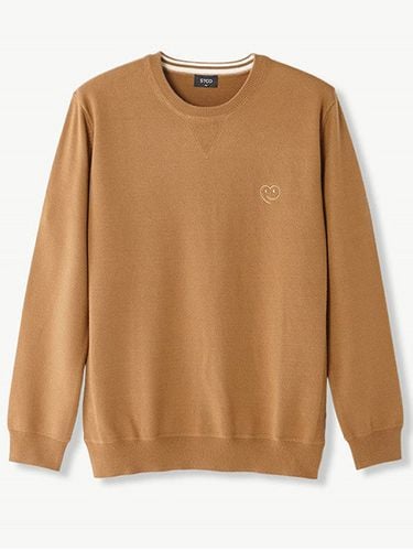 Embroidery Basic Fit Knit Sweater - STCO - Modalova