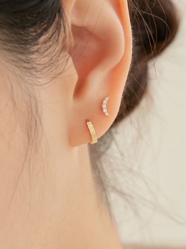 Cutting Edge Onetouch Earrings #ER10_ 2 Colors - LUNNE - Modalova