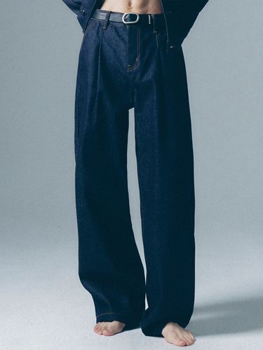 One-tuck Wide-fit Denim Pants_Raw - CITYBREEZE - Modalova