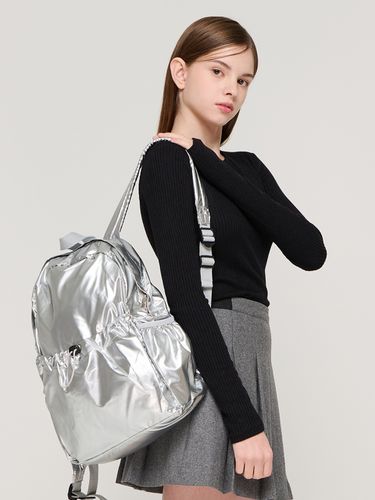 Space Front String Backpack_Silver - ROIDESROIS - Modalova