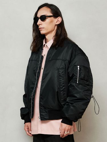 Oversized String MA-1 Bomber Jacket _ - DREAMWORLD - Modalova