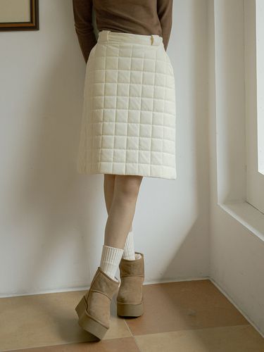 Square quilted skirt - vanone atelier - Modalova