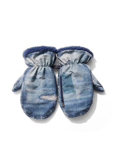 Graphic Zip Mittens_Blue - OPEN YY - Modalova