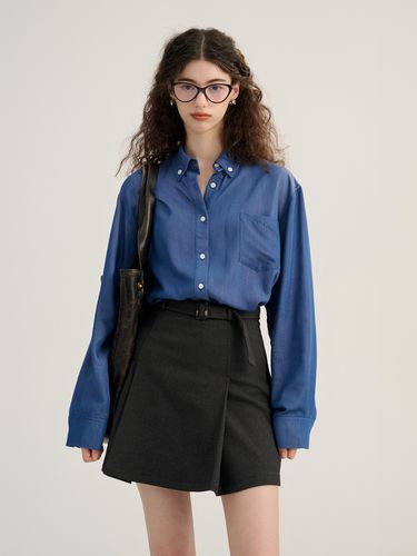 West Denim Blouse - Sincethen - Modalova