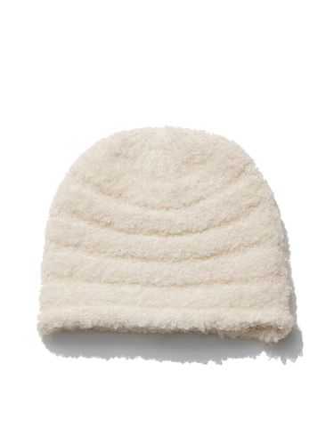 Boucle Rolled Beanie - OPEN YY - Modalova