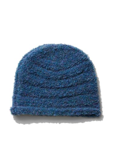 Boucle Rolled Beanie_Blue - OPEN YY - Modalova