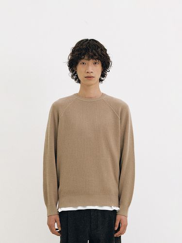 Wool Comfort Sweater - Beige - theweatherisawesome - Modalova