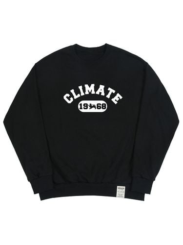 Climate Logo 1968 Sweatshirt - Black - GRAVER - Modalova