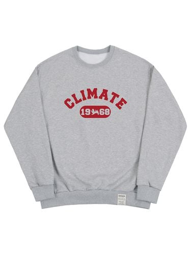 Climate Logo 1968 Sweatshirt - Gray - GRAVER - Modalova