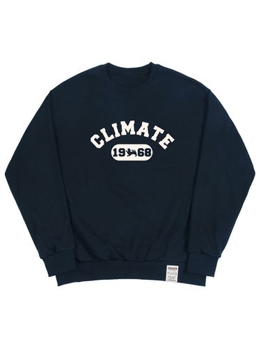 Climate Logo 1968 Sweatshirt - Navy - GRAVER - Modalova