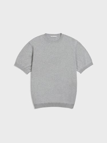 Casual Crewneck Sweater - Gray - theweatherisawesome - Modalova