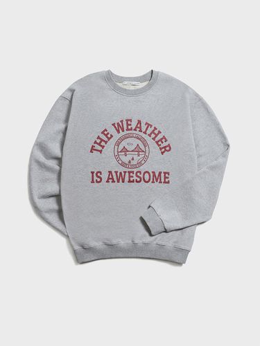 Bridge Sweatshirt - Gray - theweatherisawesome - Modalova