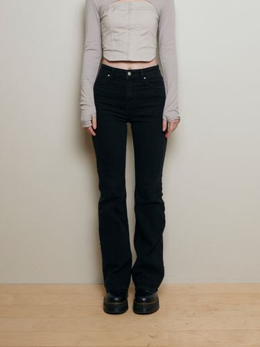 Bootcut Denim Pants_Black - NOT YOUR ROSE - Modalova