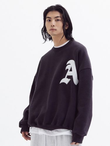 Signature Balloon Oversized Fit Sweatshirt - AKECII - Modalova