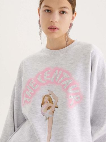 Angelina Sweatshirt_Grey - CENTAUR.KR - Modalova