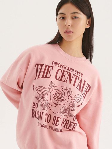 CENTAUR Born To Be Sweatshirt_Pink - CENTAUR.KR - Modalova