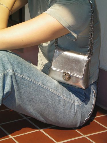 Pendu Micro Bag Melting Silver - EASTHONEY - Modalova