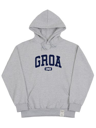 GROA Arch Logo 1968 Hoodie_Gray - GRAVER - Modalova