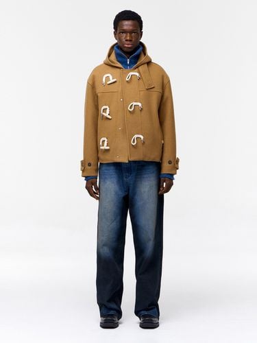 Hooded Cropped Duffle Coat - NUAKLE - Modalova