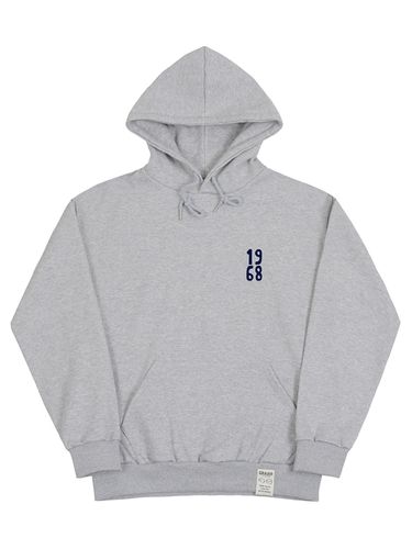 Square Logo Hoodie_Grey - GRAVER - Modalova