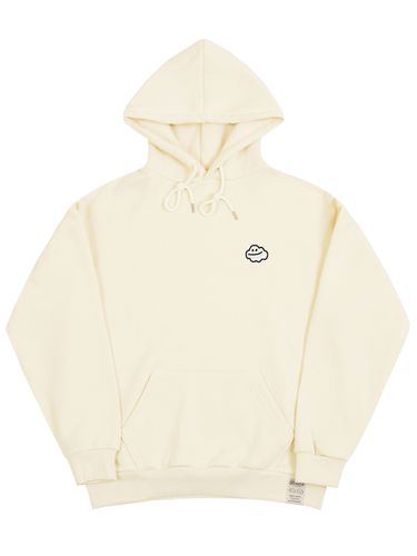 Cloud Smile Embroidery Hoodie - GRAVER - Modalova