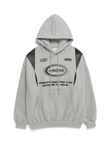 Above Logo Hoodie - Melange - ILLEDIT - Modalova