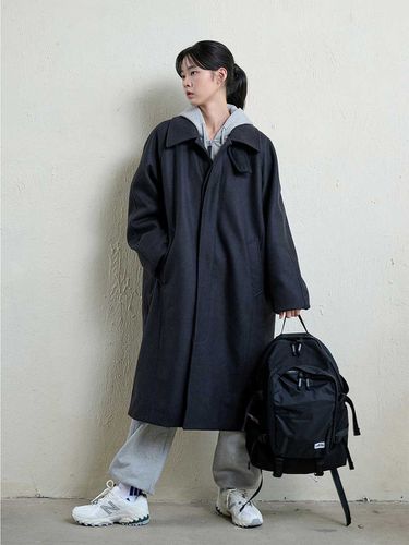 OG Wool Balmacaan Coat_Charcoal - OFFGRID - Modalova