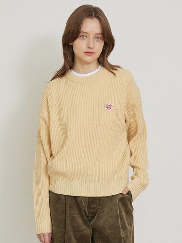 Basic Crewneck Knit Sweater - COMONINOZ - Modalova