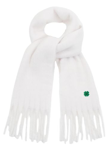 Clover Embroidery Bold Scarf - GRAVER - Modalova